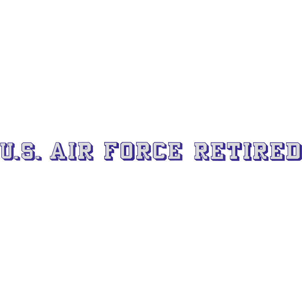 U.S. Air Force Retired Window Strip Stickers and Decals BP-0470