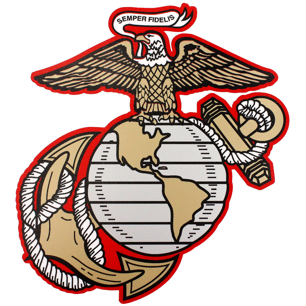 Globe & Anchor Clear Vinyl Transfer Stickers and Decals BP-0569