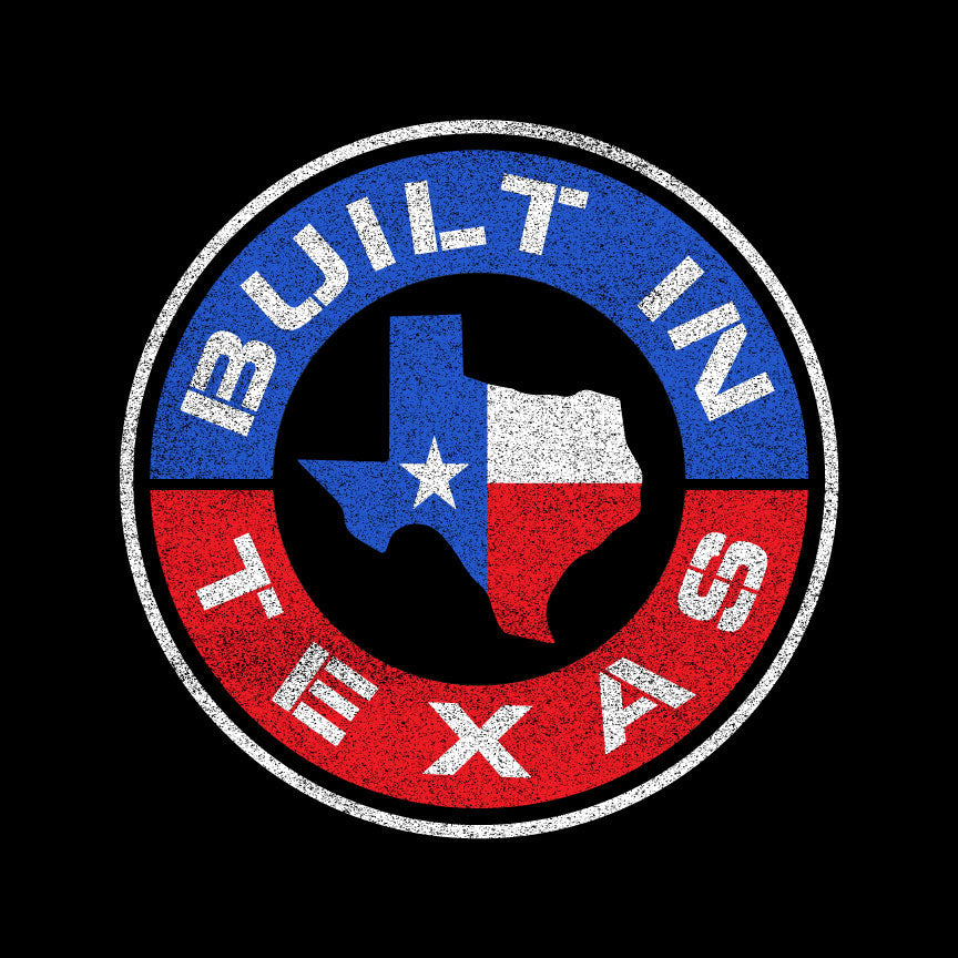 Built In Texas Circle T-shirt Shirts