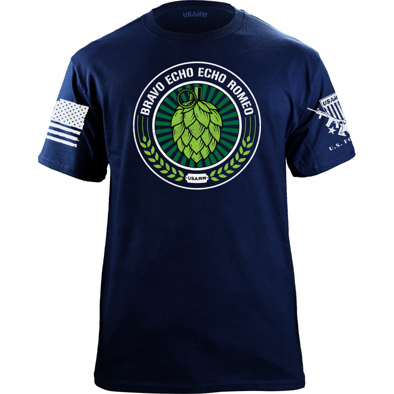 Bravo Echo Echo Romeo Grenade T-shirt Shirts YFS.4.010.1.NYT.5