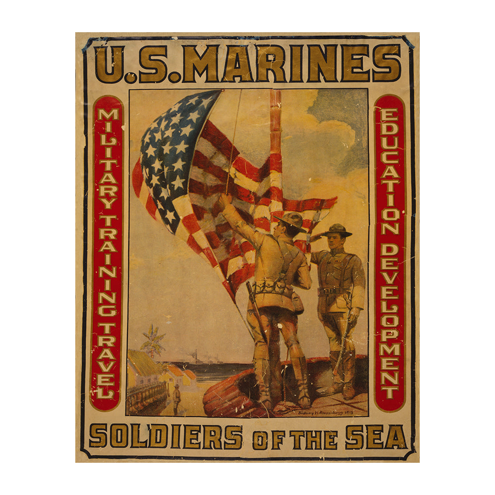 Marines - Soldiers of the Sea - 8 x 10 Canvas Print Canvas Prints