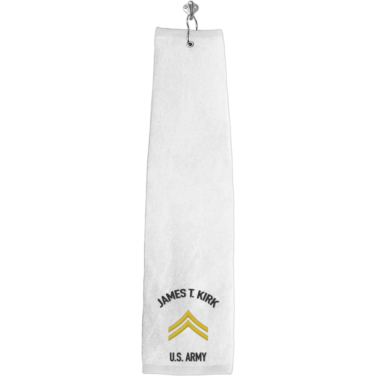 Enlisted Army Rank Custom Golf Towels Golf Towel GT.0131