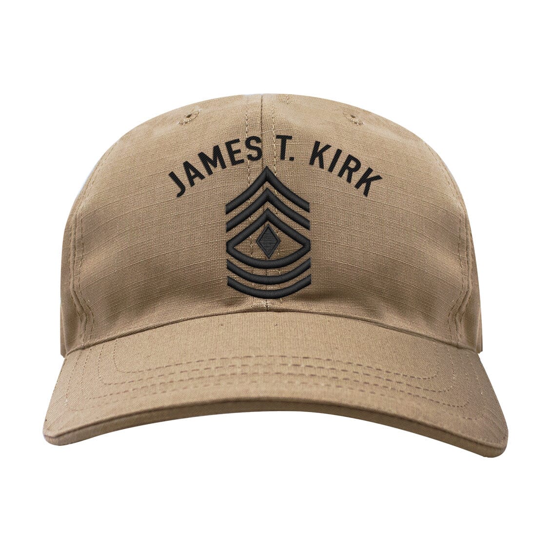 Army Enlisted Custom Rank Caps - Coyote Hats and Caps COY.1STSERG