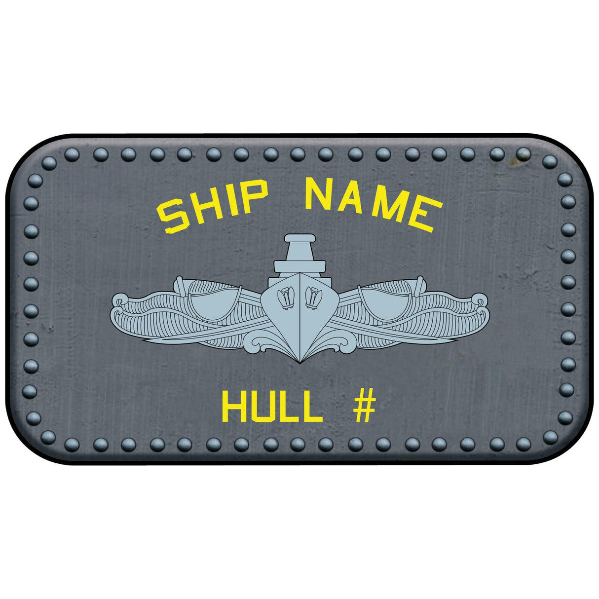 U.S. Navy Custom Ship Sticker Stickers and Decals ENSurfaceWar.sticker