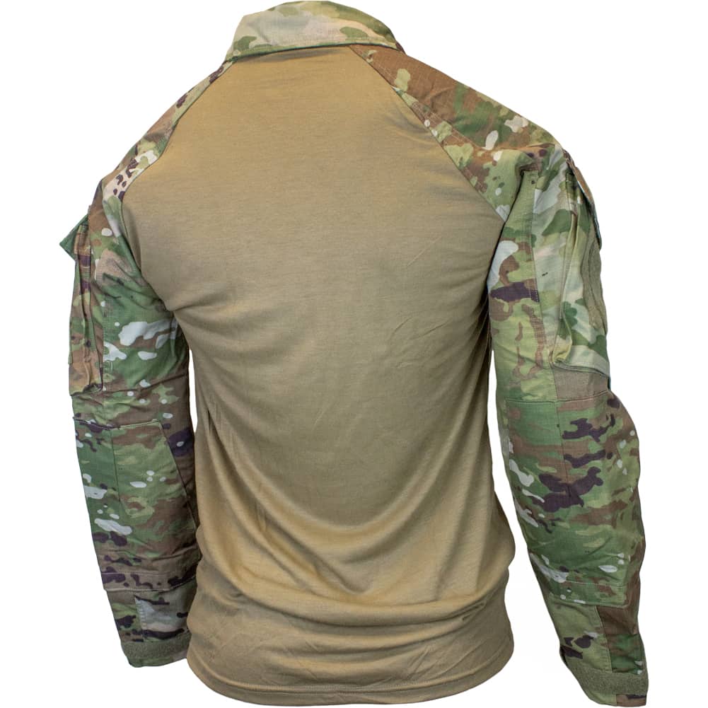 OCP Scorpion Combat Shirt - 1/4 Zip Berry Compliant Tactical Shirts