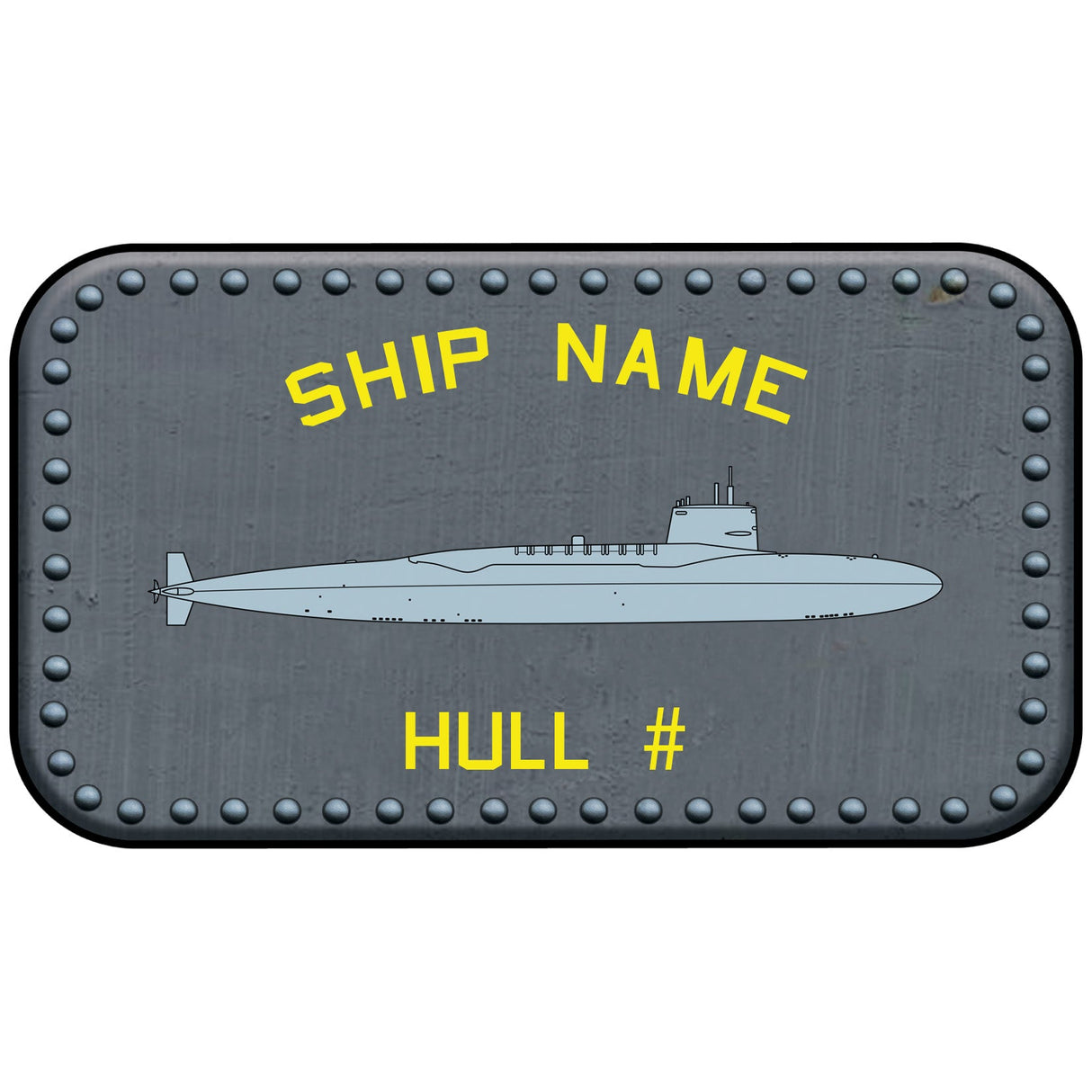 U.S. Navy Custom Ship Sticker Stickers and Decals GW.sticker