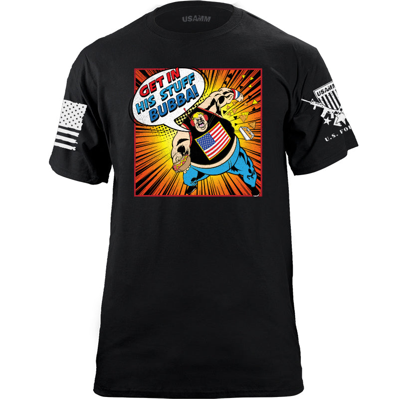 Get in His Stuff Bubba T-shirt Shirts YFS.3.050.1.BKT.1