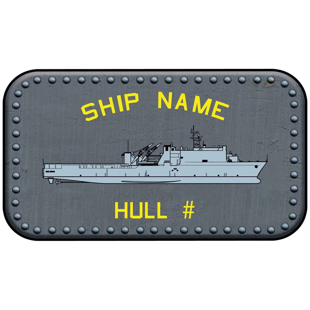 U.S. Navy Custom Ship Sticker Stickers and Decals Harpers.sticker