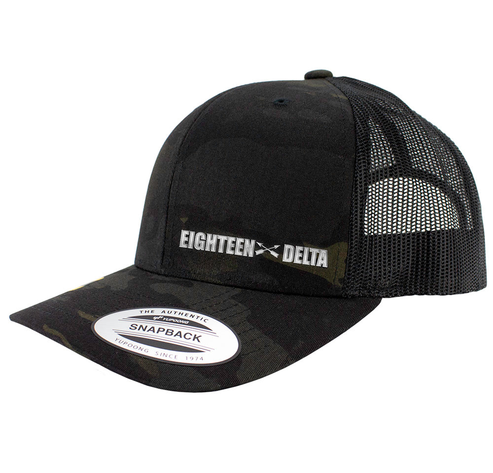 Eighteen Delta MOS Snapback Trucker Multicam Caps Hats and Caps Hat.0253