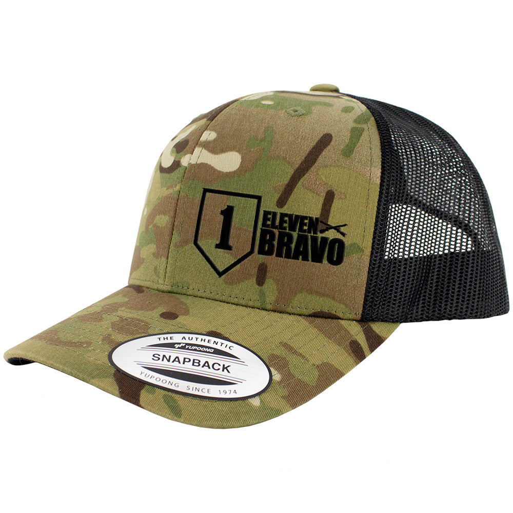 1st Infantry 11 Bravo Series Snapback Trucker Multicam Hats and Caps Hat.0272