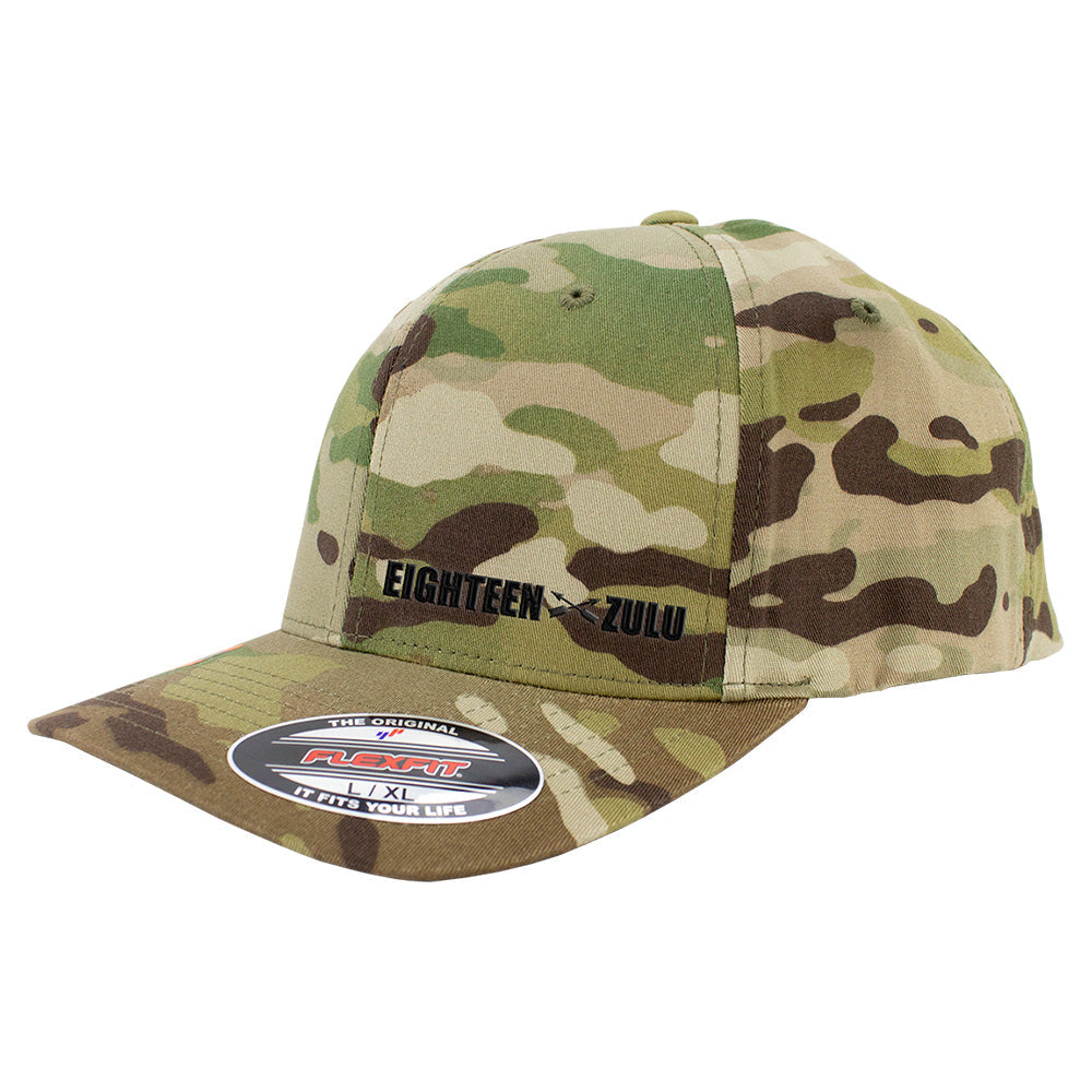 Eighteen Zulu MOS Series FlexFit Multicam Caps Hats and Caps Hat.0274