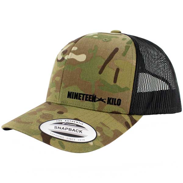 Nineteen Kilo MOS Snapback Trucker Multicam Caps Hats and Caps Hat.0504