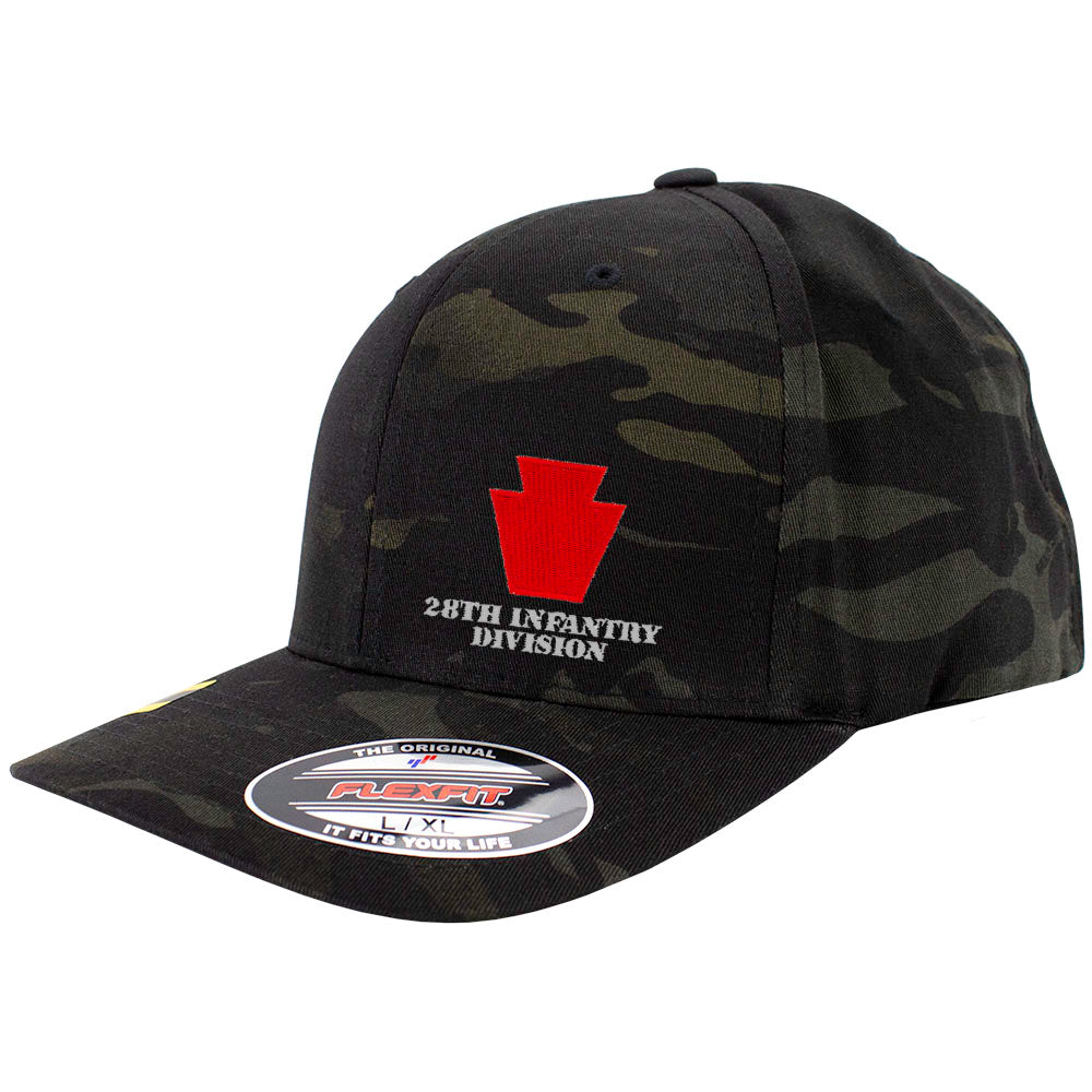 28th Infantry Division FlexFit Caps - Multicam Hats and Caps Hat.0589S