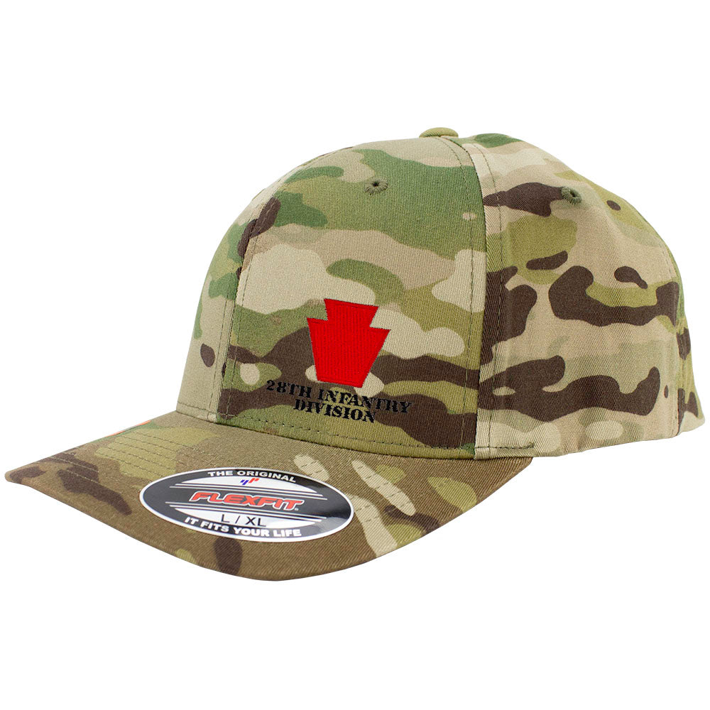 28th Infantry Division FlexFit Caps - Multicam Hats and Caps Hat.0627S