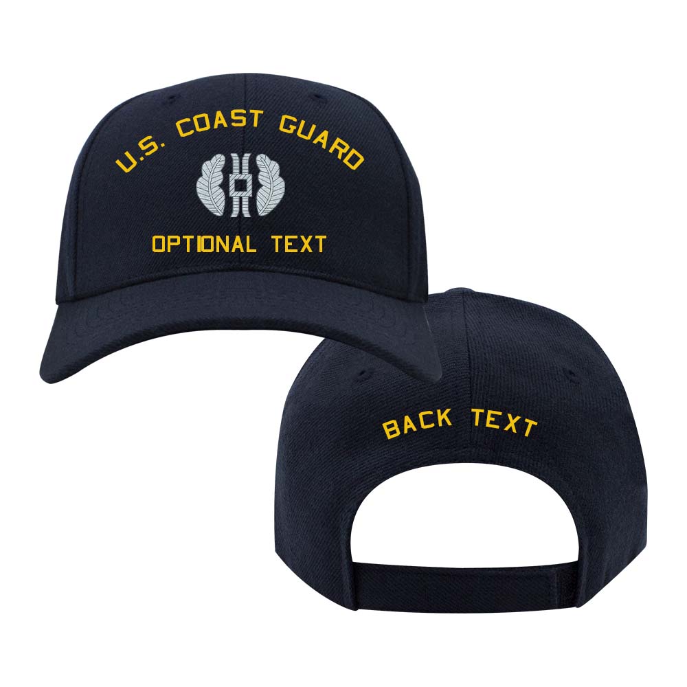 Coast Guard Custom Ship Cap - JAG Badge Hats and Caps