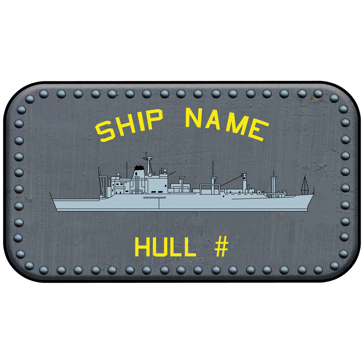 U.S. Navy Custom Ship Sticker Stickers and Decals Kilauea.sticker