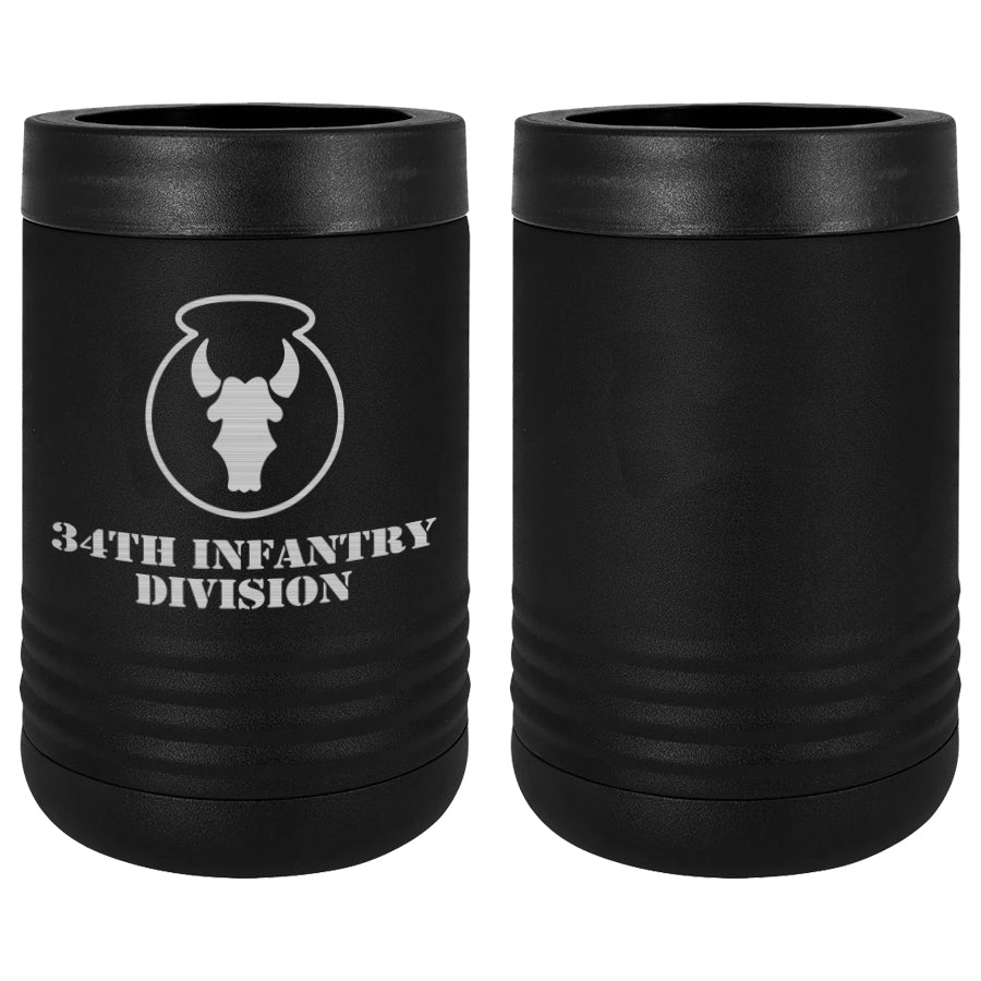 34th Infantry Division Laser Engraved Beverage Holder Mugs LEIH.0092.B