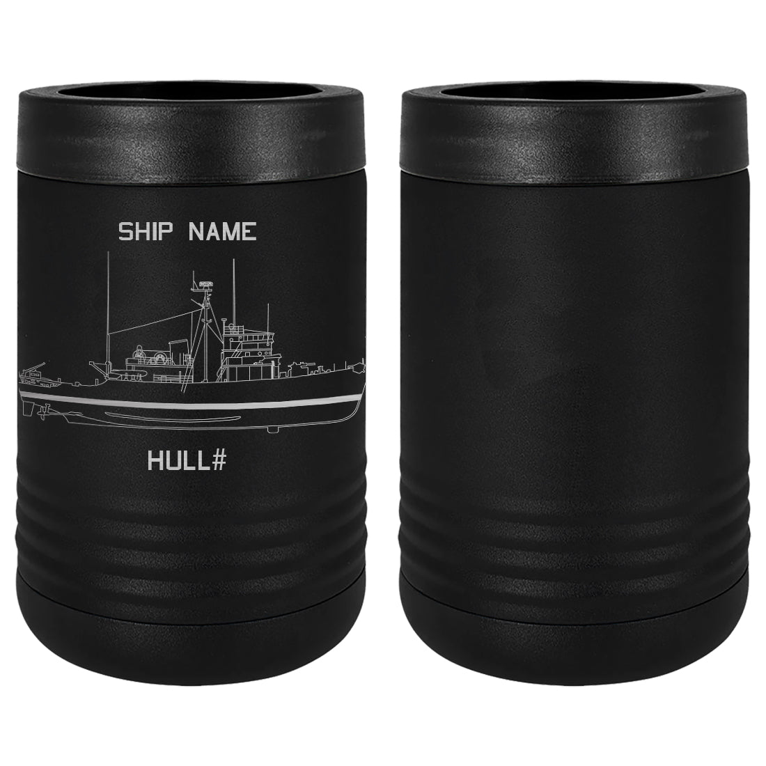 U.S. Navy Custom Ship Laser Engraved Beverage Holder Custom Product LEIH.0177.B