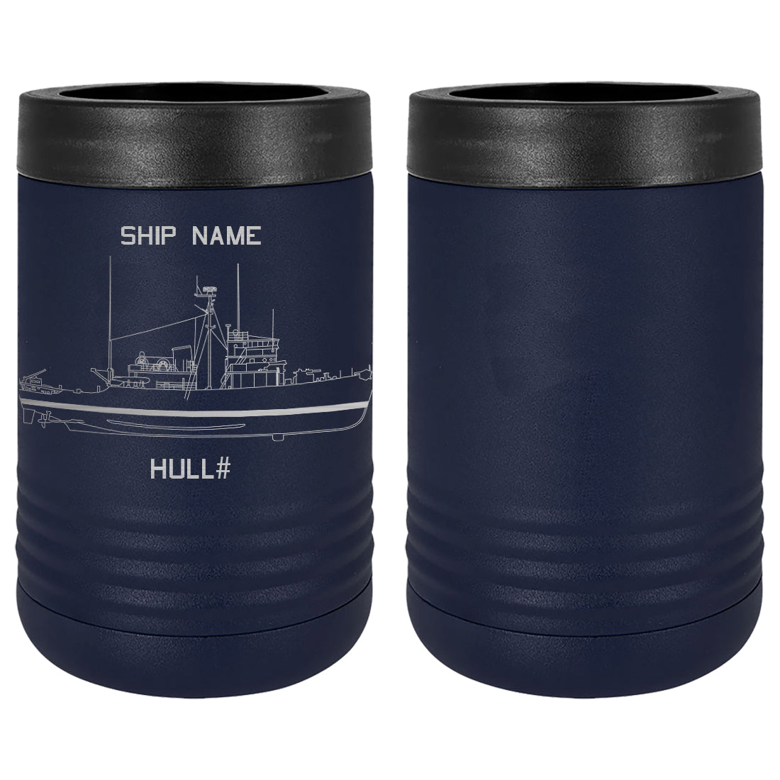 U.S. Navy Custom Ship Laser Engraved Beverage Holder Custom Product LEIH.0177.N