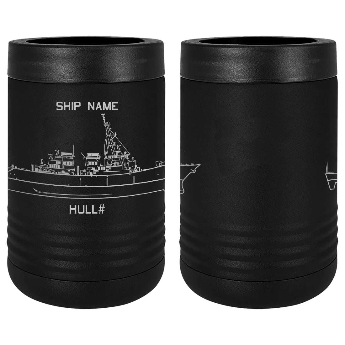 U.S. Navy Custom Ship Laser Engraved Beverage Holder Custom Product LEIH.0181.B