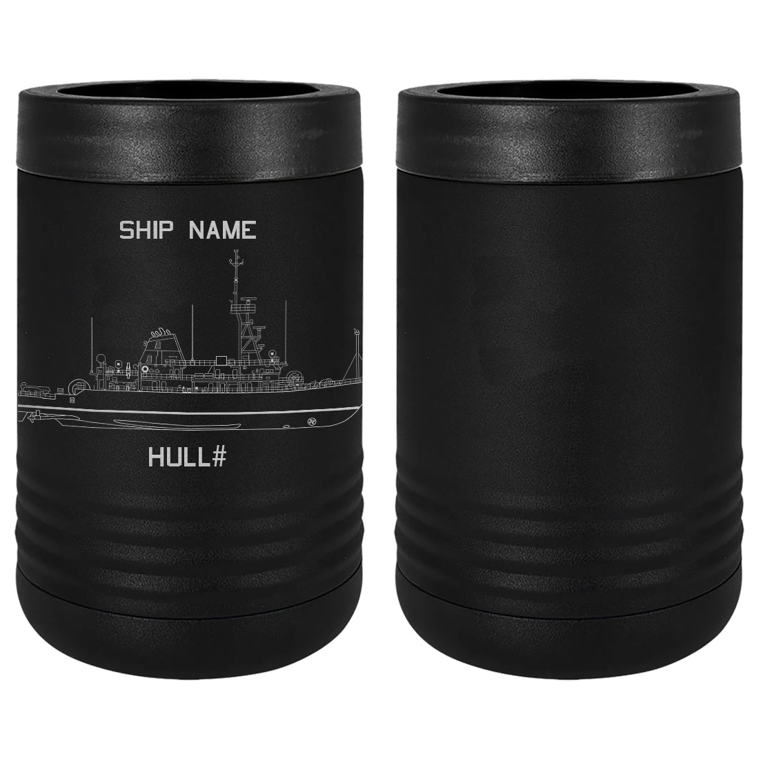 U.S. Navy Custom Ship Laser Engraved Beverage Holder Custom Product LEIH.0184.B