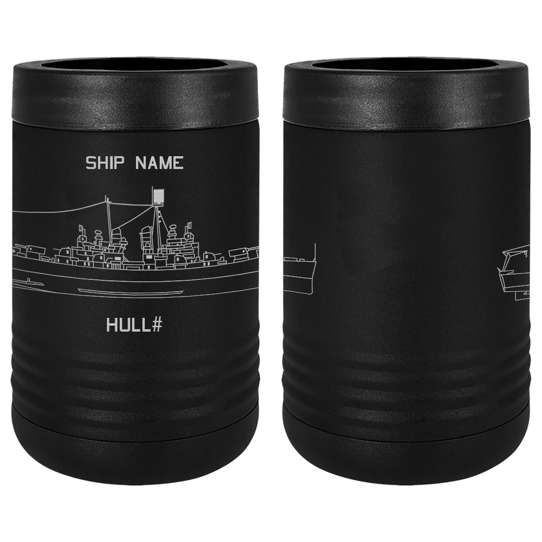 U.S. Navy Custom Ship Laser Engraved Beverage Holder Custom Product LEIH.0193.B