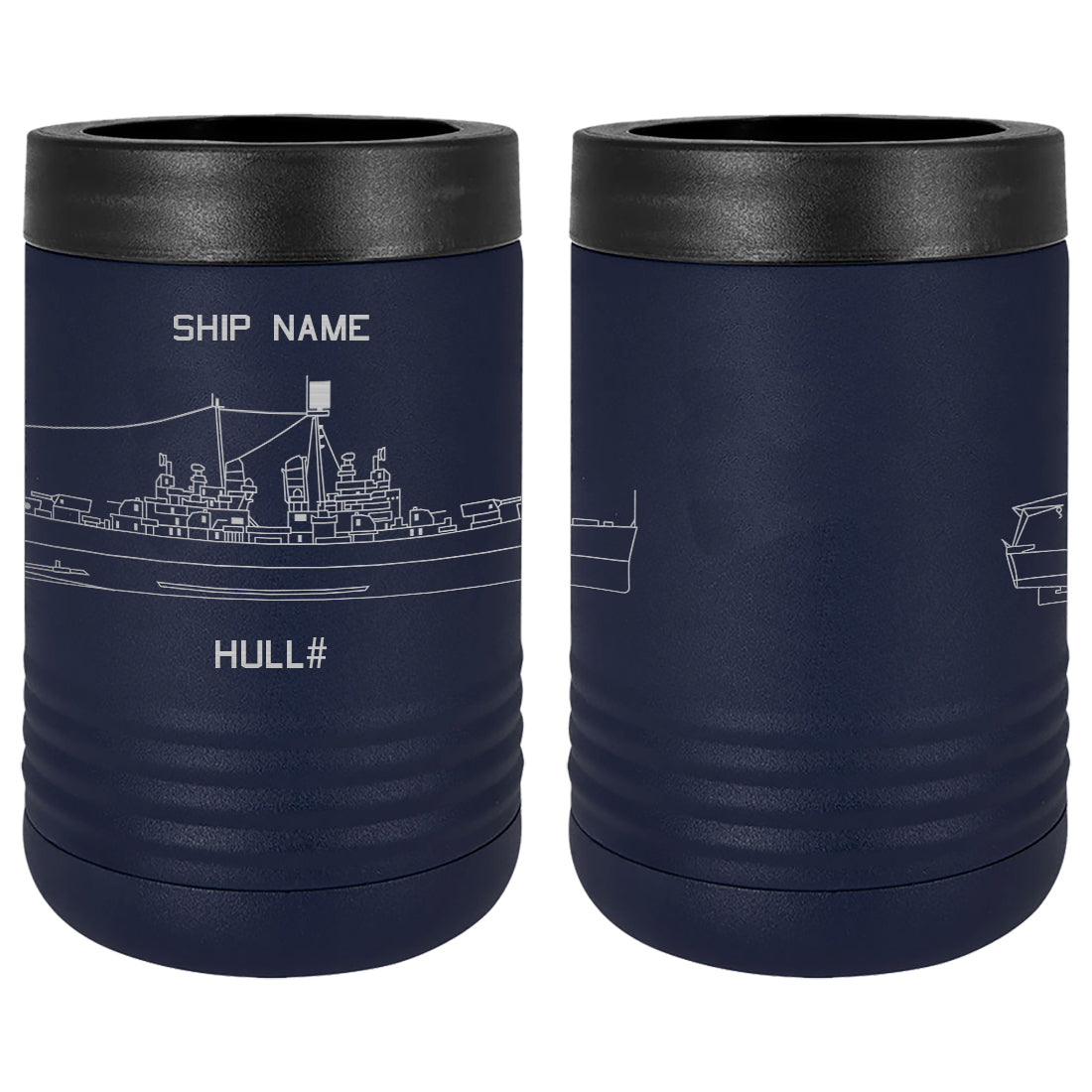 U.S. Navy Custom Ship Laser Engraved Beverage Holder Custom Product LEIH.0193.N