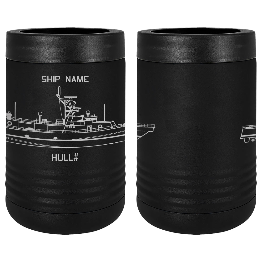 U.S. Navy Custom Ship Laser Engraved Beverage Holder Custom Product LEIH.0195.B