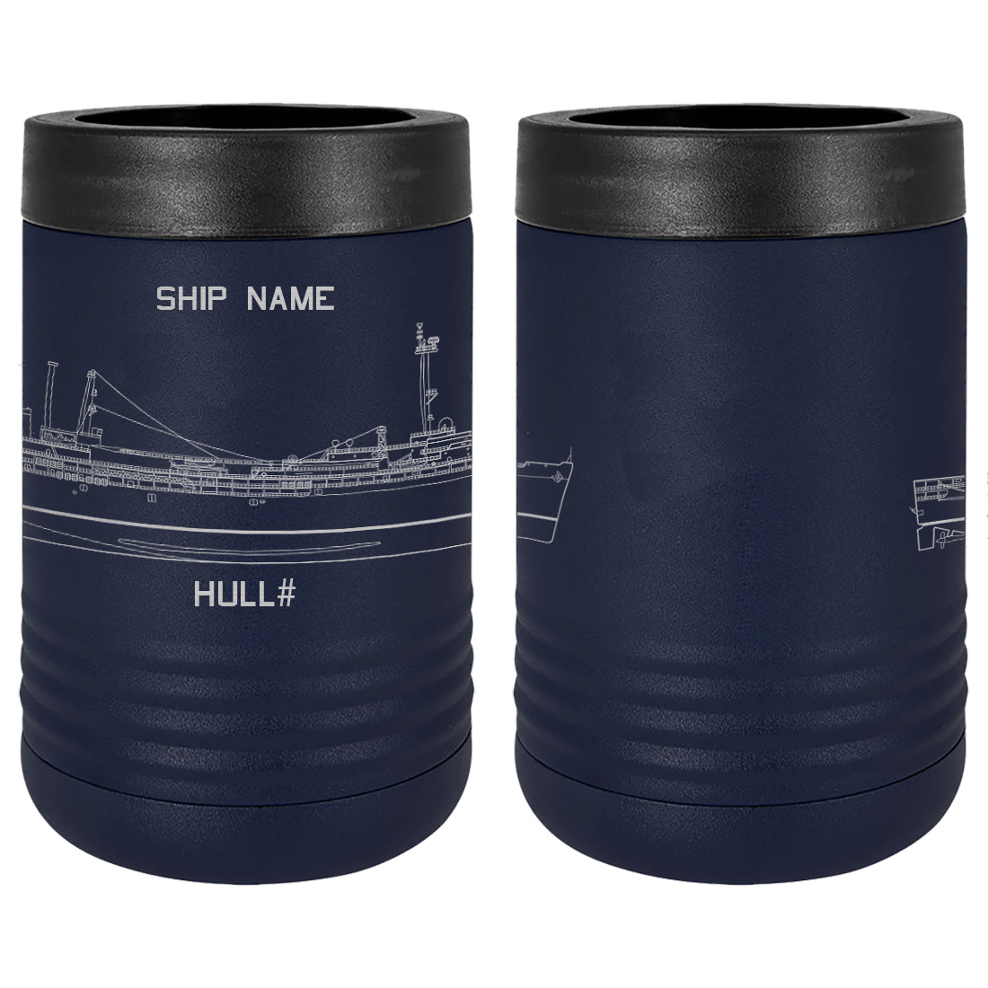 U.S. Navy Custom Ship Laser Engraved Beverage Holder Custom Product LEIH.0197.N