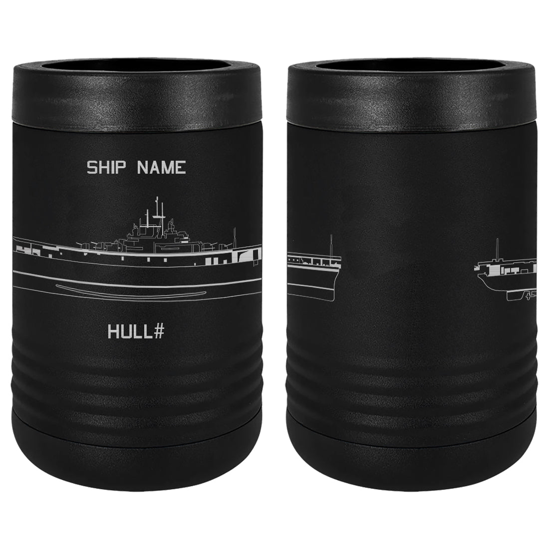 U.S. Navy Custom Ship Laser Engraved Beverage Holder Custom Product LEIH.0199.B