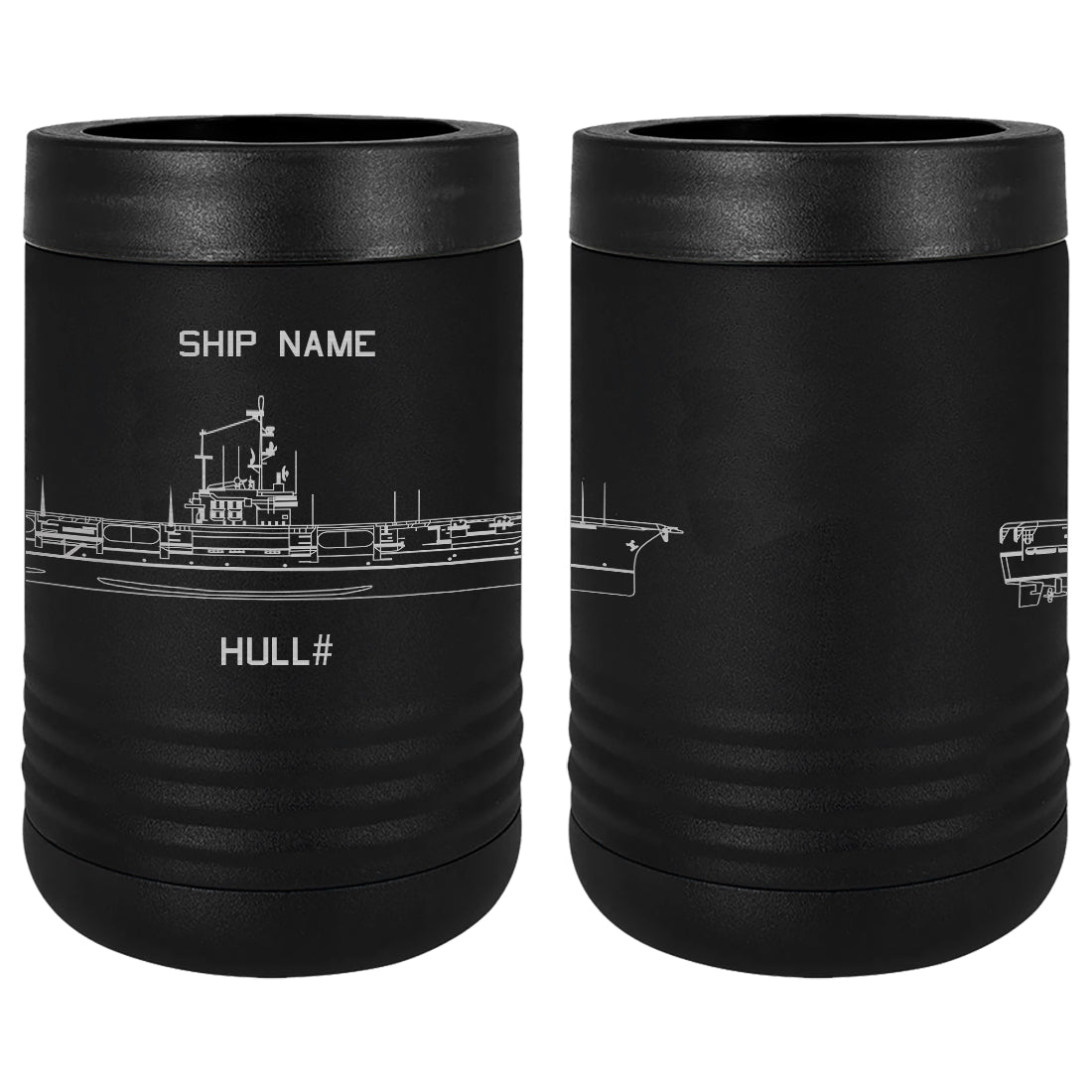U.S. Navy Custom Ship Laser Engraved Beverage Holder Custom Product LEIH.0206.B