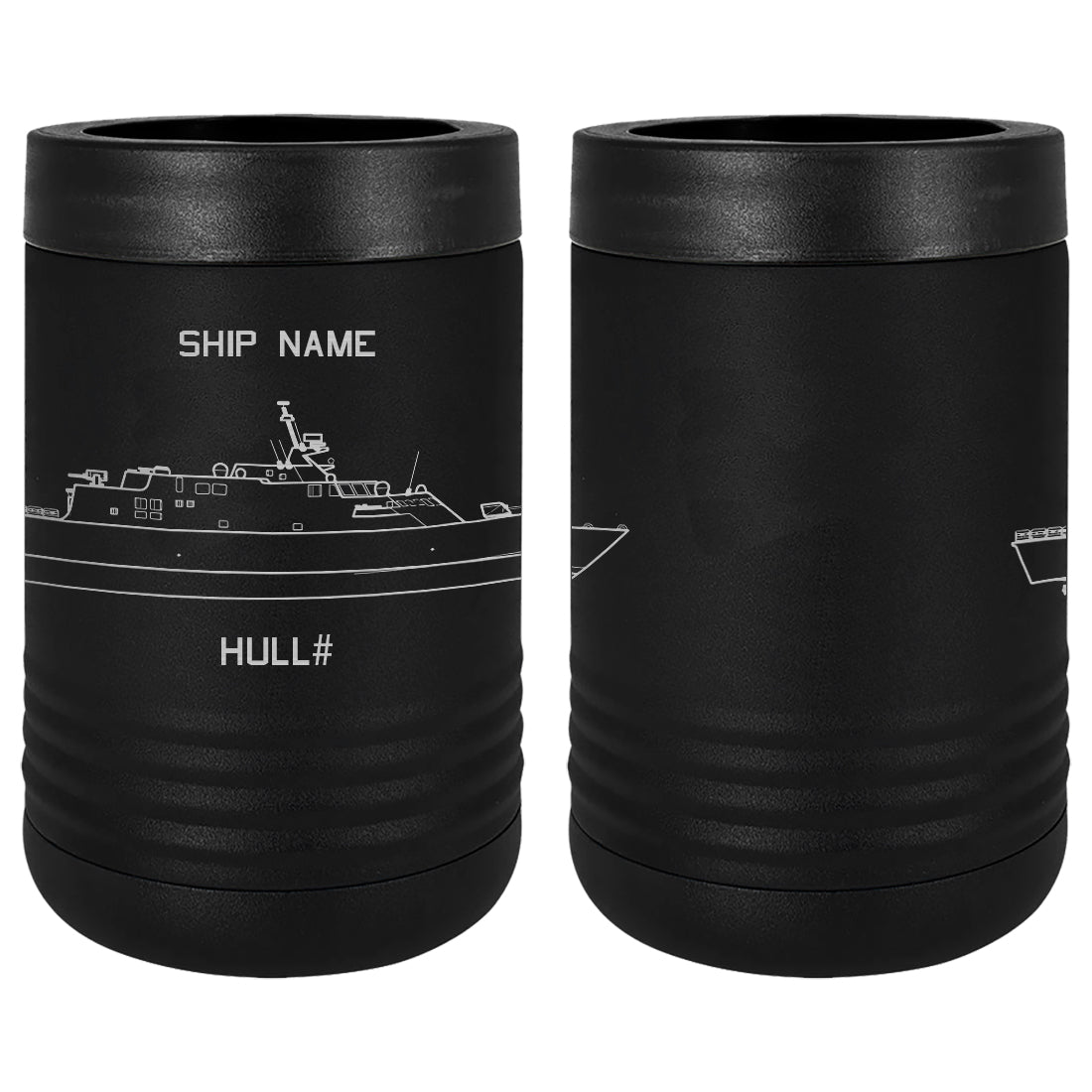U.S. Navy Custom Ship Laser Engraved Beverage Holder Custom Product LEIH.0207.B