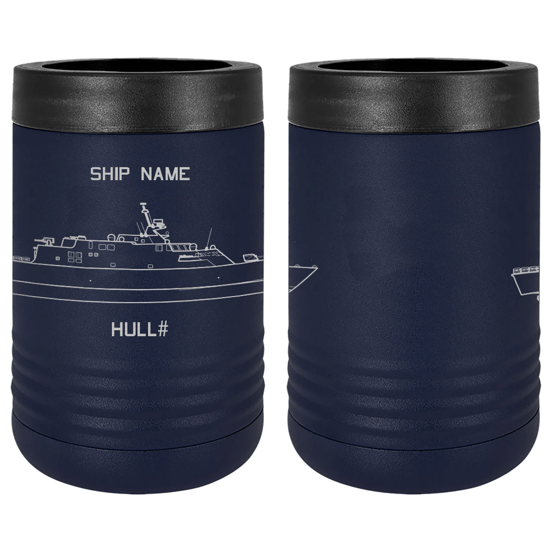 U.S. Navy Custom Ship Laser Engraved Beverage Holder Custom Product LEIH.0207.N