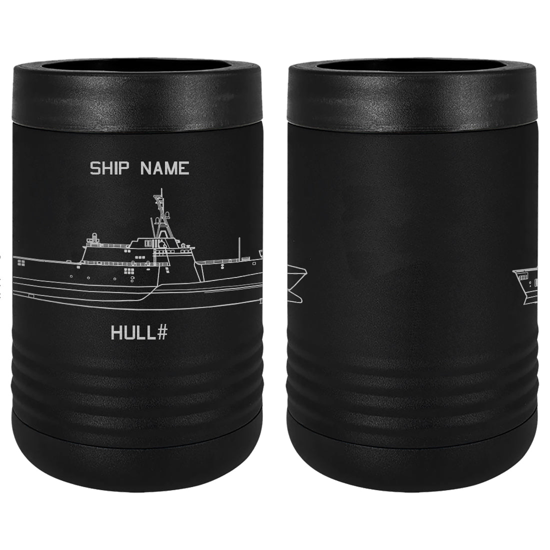 U.S. Navy Custom Ship Laser Engraved Beverage Holder Custom Product LEIH.0216.B