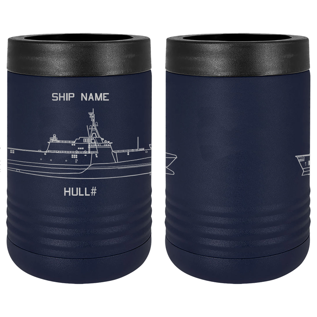 U.S. Navy Custom Ship Laser Engraved Beverage Holder Custom Product LEIH.0216.N