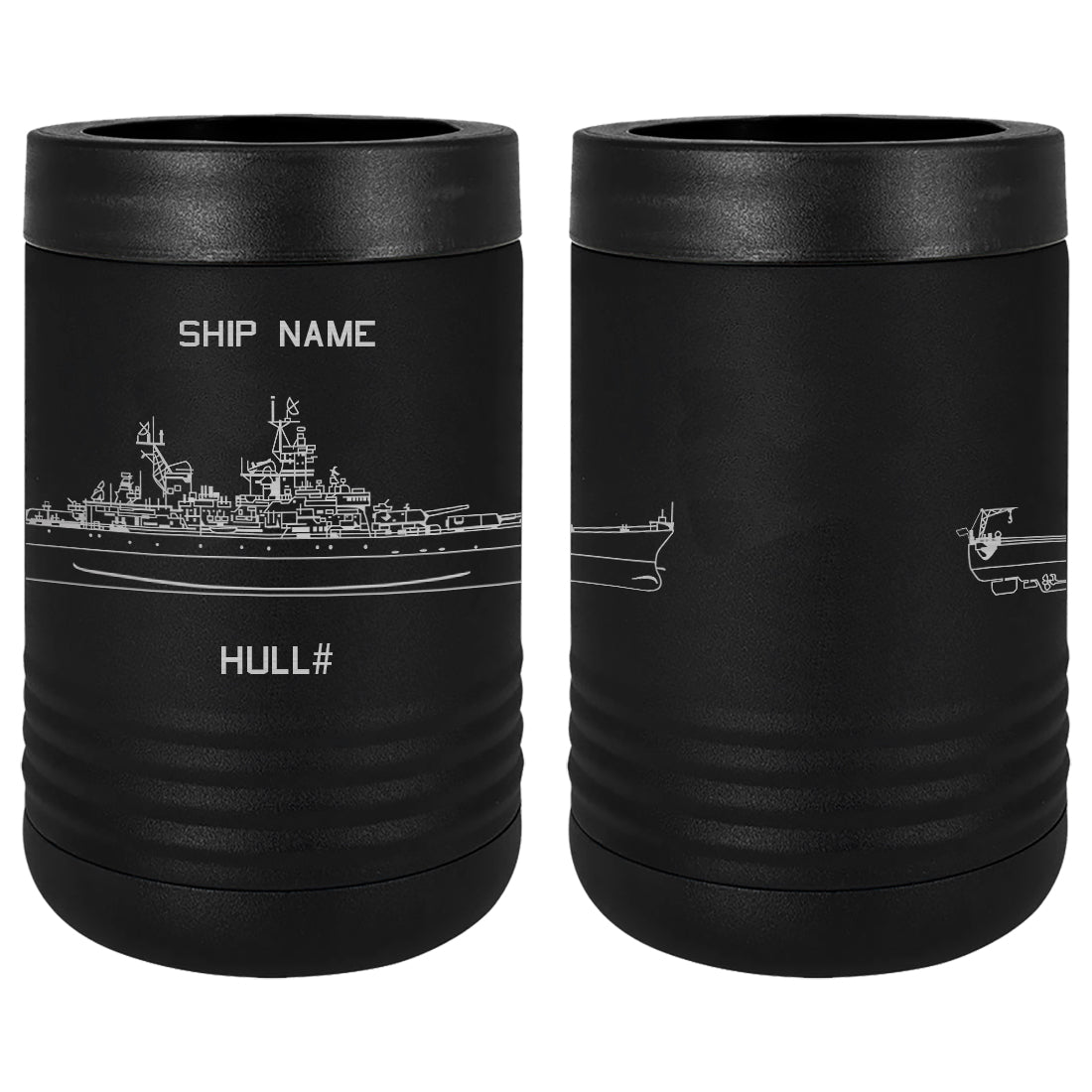 U.S. Navy Custom Ship Laser Engraved Beverage Holder Custom Product LEIH.0217.B