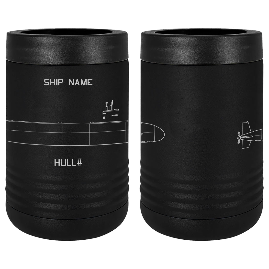 U.S. Navy Custom Ship Laser Engraved Beverage Holder Custom Product LEIH.0227.B