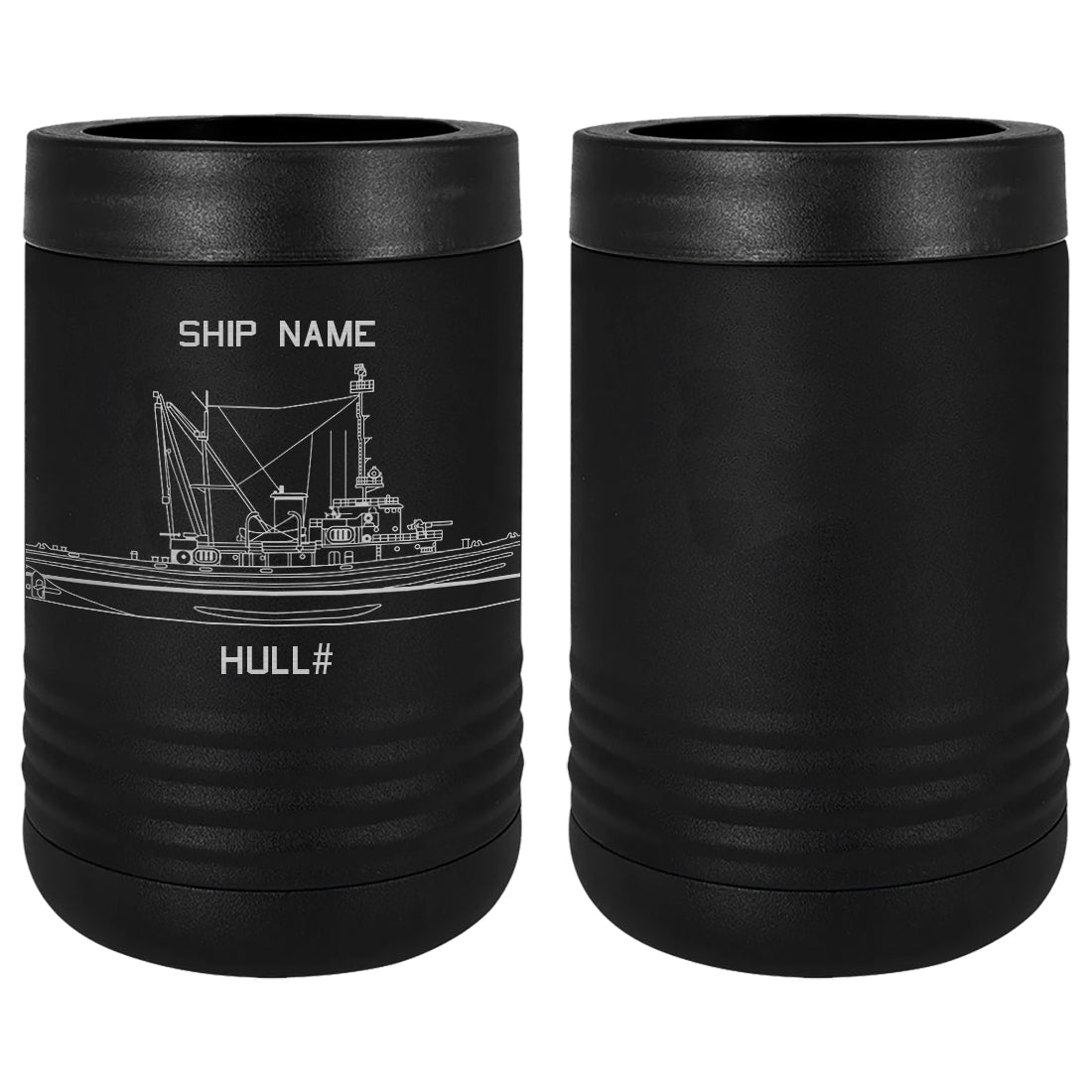 U.S. Navy Custom Ship Laser Engraved Beverage Holder Custom Product LEIH.0230.B
