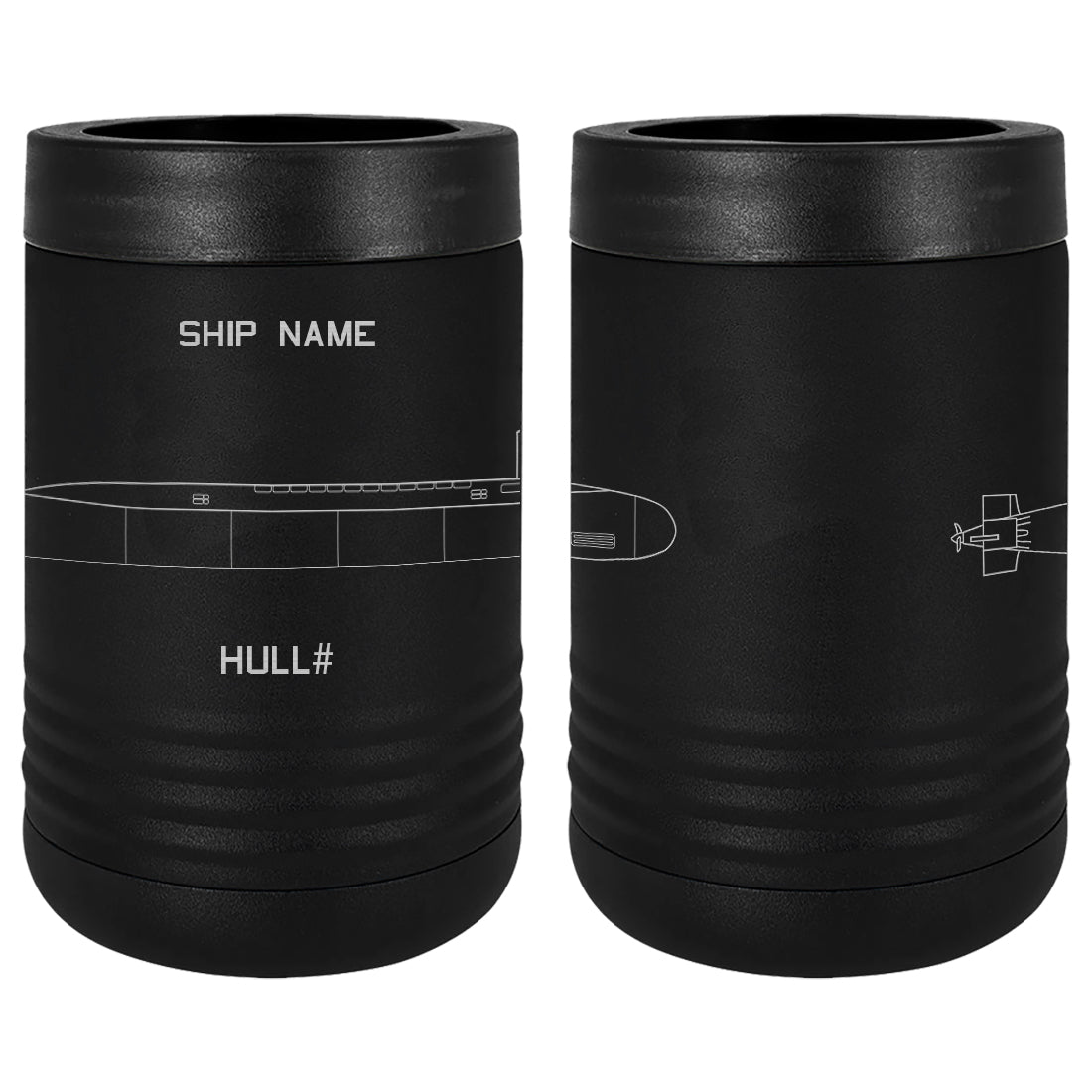 U.S. Navy Custom Ship Laser Engraved Beverage Holder Custom Product LEIH.0235.B