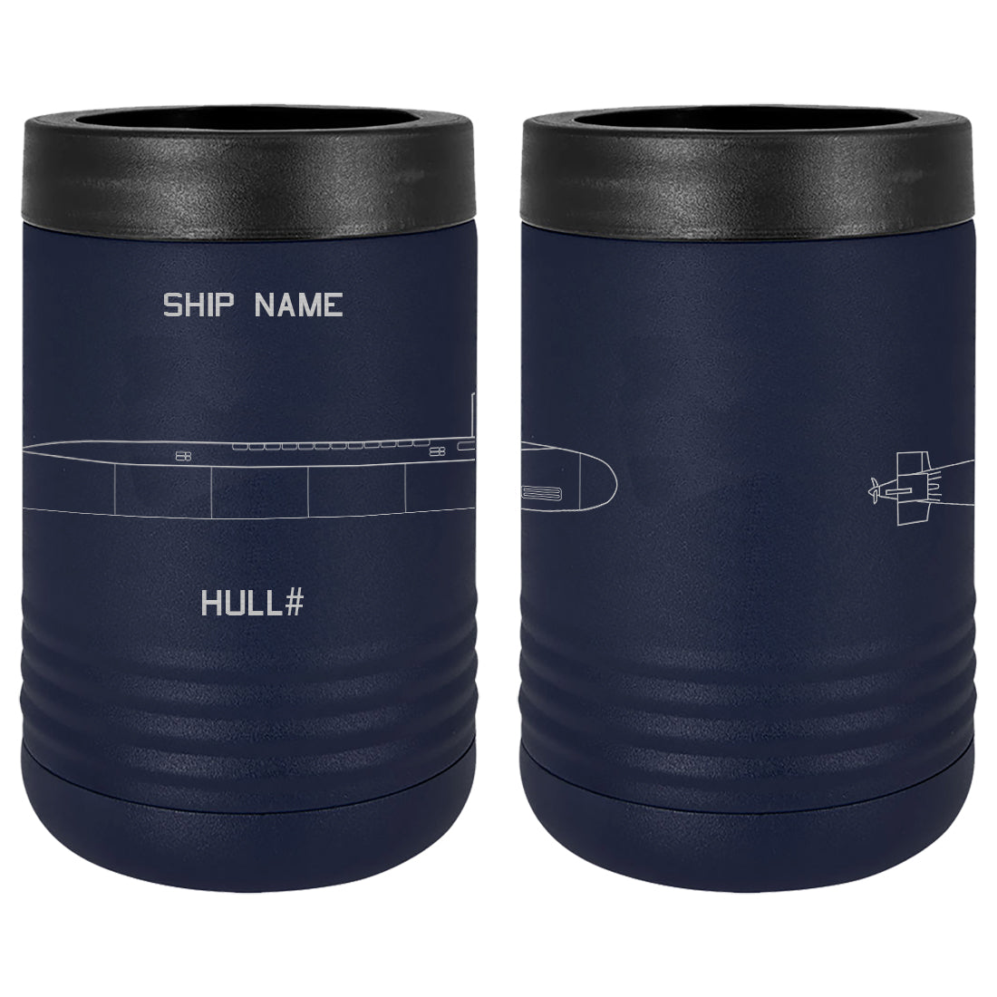 U.S. Navy Custom Ship Laser Engraved Beverage Holder Custom Product LEIH.0235.N