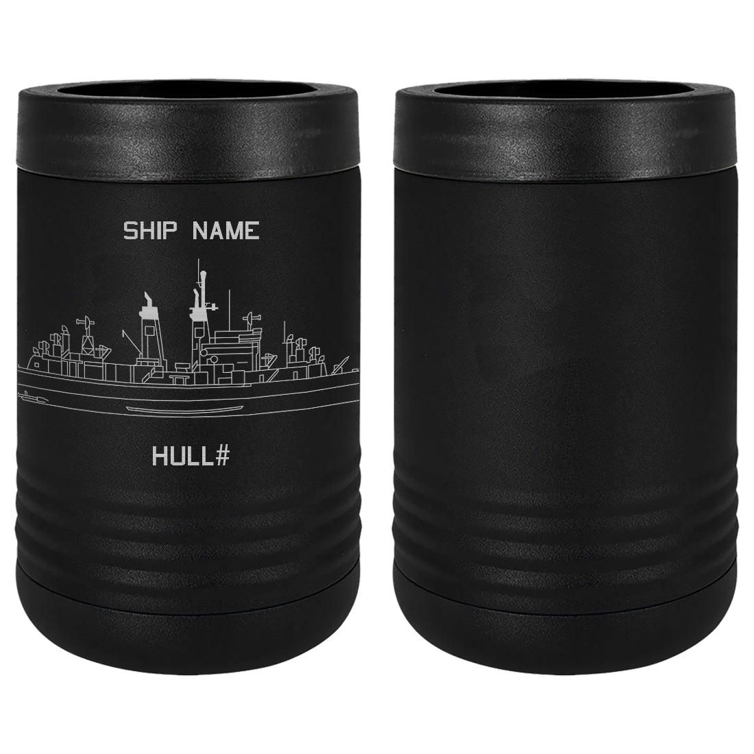 U.S. Navy Custom Ship Laser Engraved Beverage Holder Custom Product LEIH.0237.B