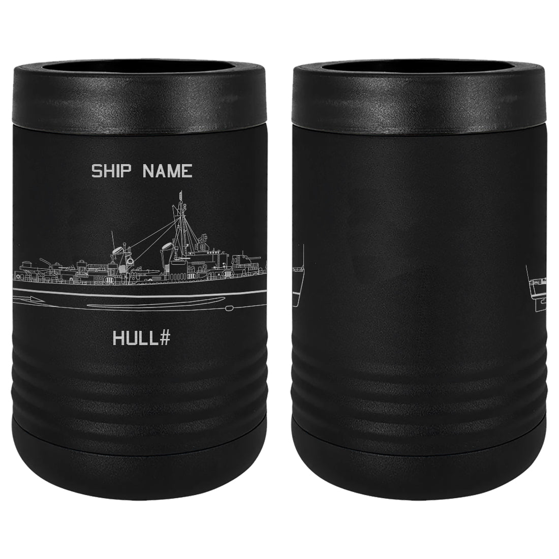 U.S. Navy Custom Ship Laser Engraved Beverage Holder Custom Product LEIH.0247.B
