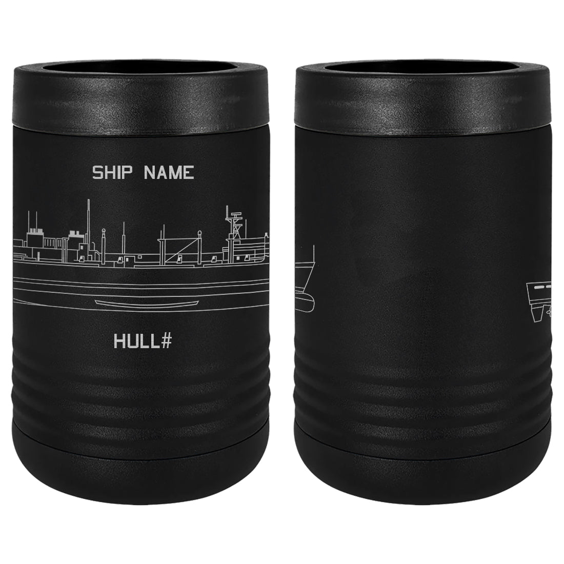 U.S. Navy Custom Ship Laser Engraved Beverage Holder Custom Product LEIH.0248.B