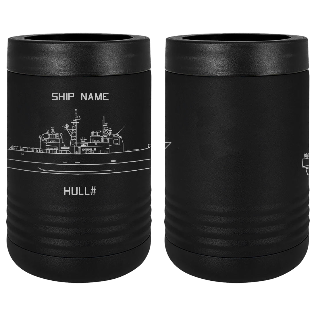 U.S. Navy Custom Ship Laser Engraved Beverage Holder Custom Product LEIH.0251.B