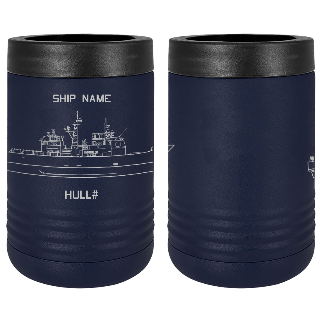 U.S. Navy Custom Ship Laser Engraved Beverage Holder Custom Product LEIH.0251.N