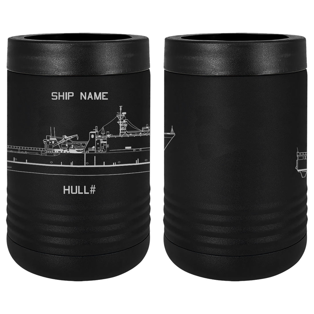 U.S. Navy Custom Ship Laser Engraved Beverage Holder Custom Product LEIH.0256.B