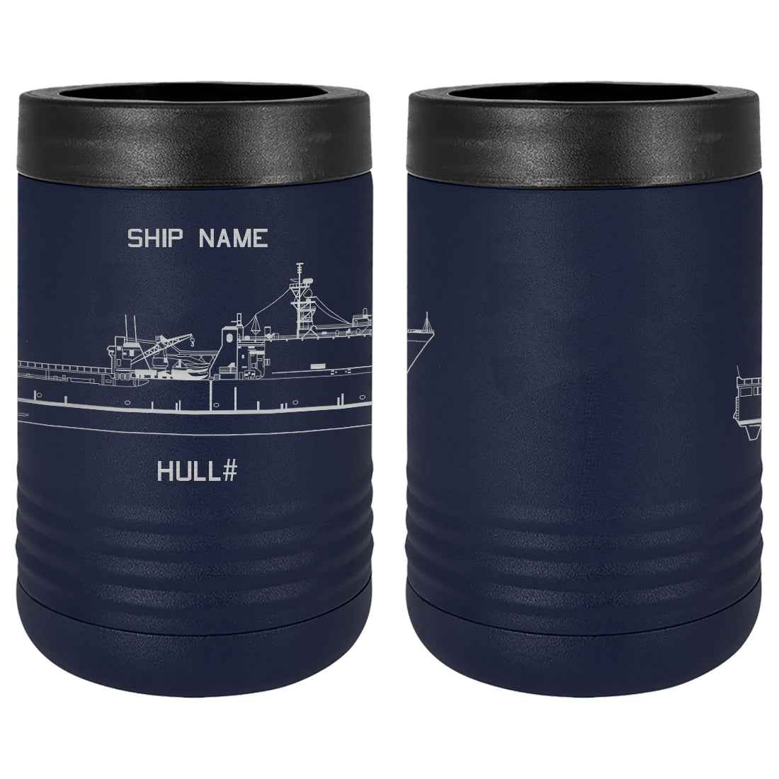 U.S. Navy Custom Ship Laser Engraved Beverage Holder Custom Product LEIH.0256.N
