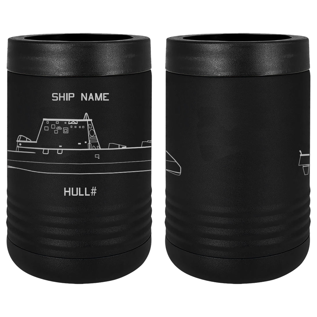U.S. Navy Custom Ship Laser Engraved Beverage Holder Custom Product LEIH.0261.B