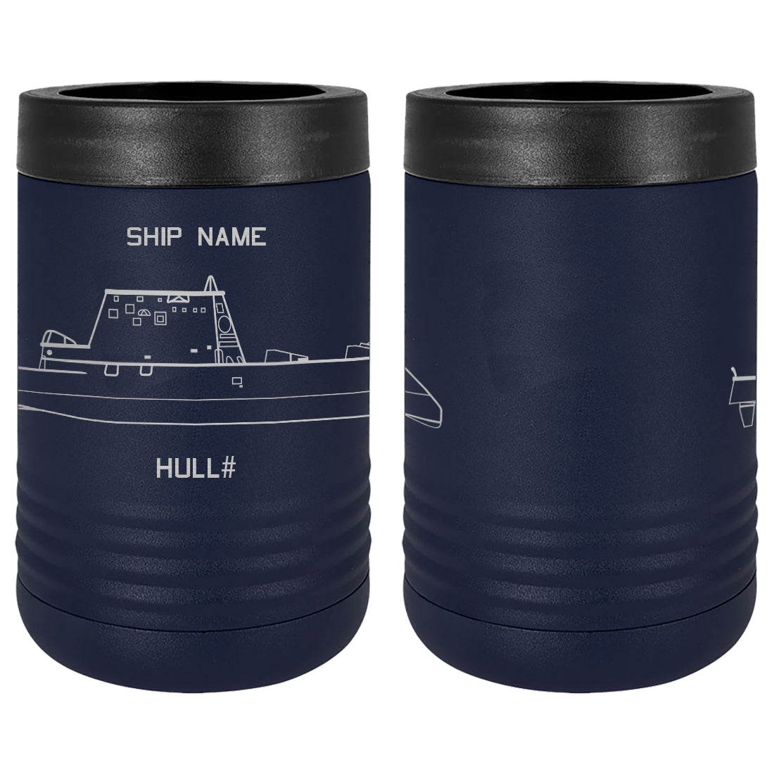 U.S. Navy Custom Ship Laser Engraved Beverage Holder Custom Product LEIH.0261.N