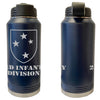 23rd Infantry Division Laser Engraved Vacuum Sealed Water Bottles 32oz